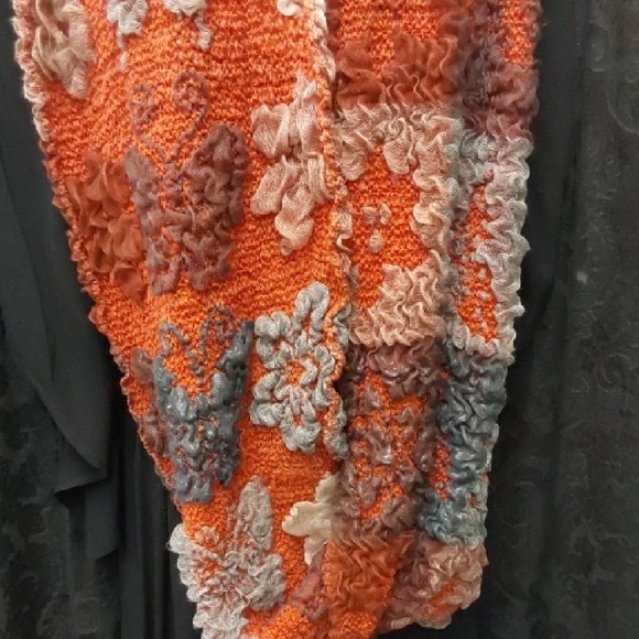 Multicolor Knit Infinity Scarf - Picture 3 of 5